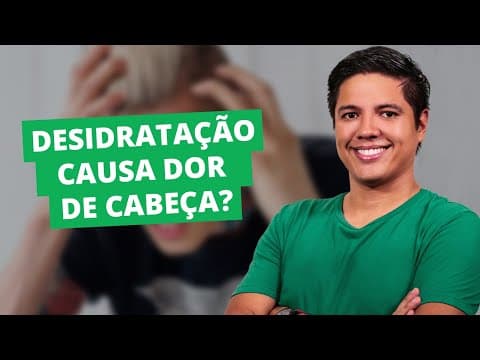 Thumbnail da aula: DESIDRATAÇÃO CAUSA DOR DE CABEÇA? Prof. Kennedy Ramos