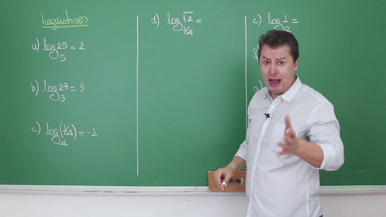 Thumbnail: Logaritmo (Definição e Exemplos) - Matemática para o ENEM