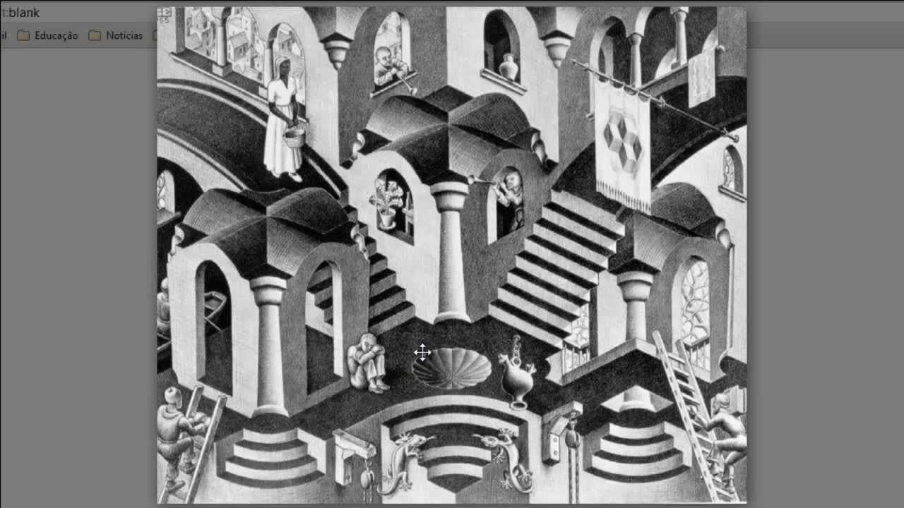 Thumbnail: Ilusões de Ótica e Maurits Cornelis Escher | Matemática Rio