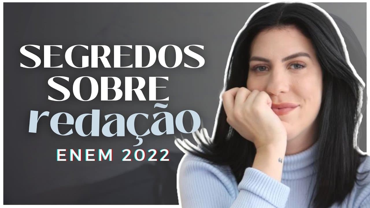 Thumbnail: 7 SEGREDOS SOBRE REDAÇÃO QUE NUNCA TE CONTARAM