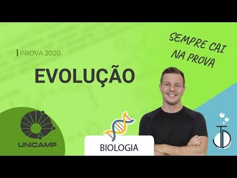 Thumbnail da aula: Evolução e Cladograma | Biologia - Unicamp 2020 |