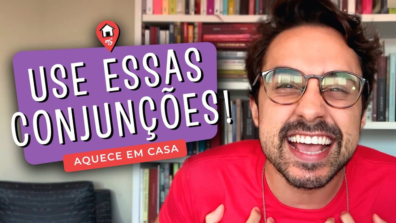 Thumbnail: AQUECE CORRETOR SINCERÃO: Conjunções na Redação do ENEM