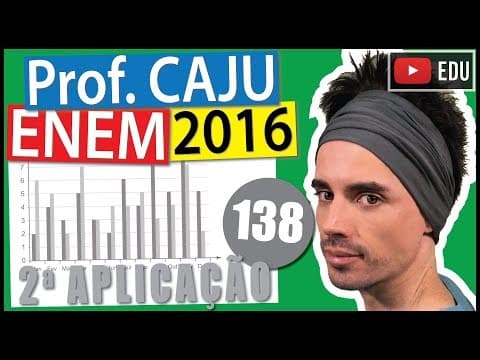Thumbnail da aula: [ENEM 2016 2Ap] 138 📓 INTERPRETAÇÃO DE GRÁFICOS Uma empresa registrou seu desempenho em determinado