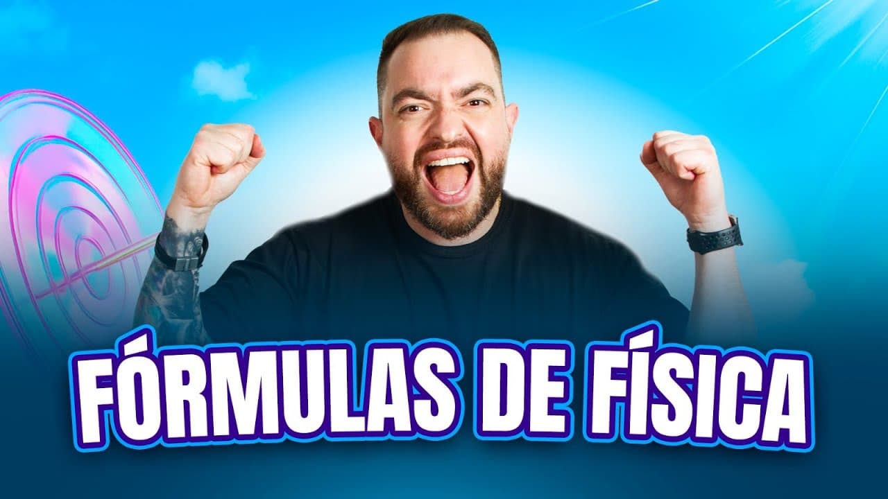 Thumbnail: Fórmulas de Física que vão te salvar na prova do ENEM 2025 | Proenem