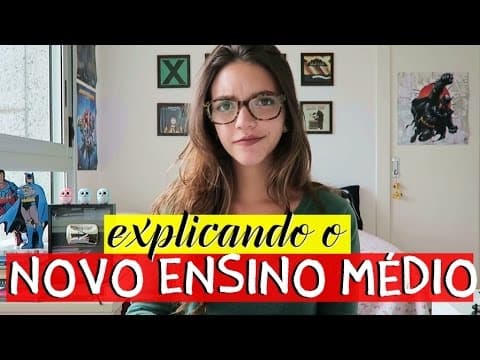 Thumbnail da aula: REFORMA DO ENSINO MÉDIO: um vídeo pra quem não entendeu nada até agora (Débora Aladim)