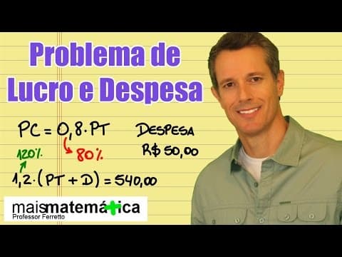 Thumbnail da aula: Questão 14: Problema de Lucro e Despesa