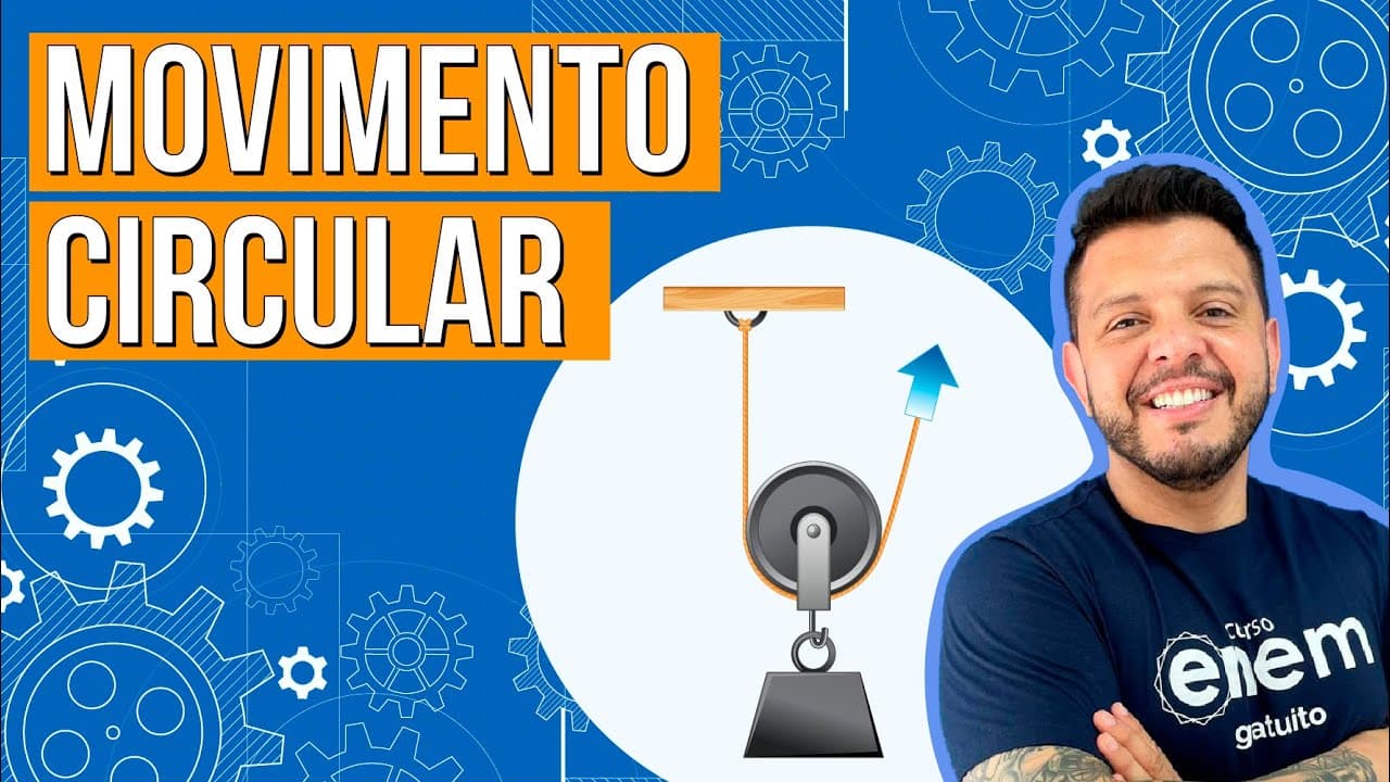 Thumbnail: MOVIMENTO CIRCULAR: polias e roldanas | RESUMO DE FÍSICA PARA O ENEM
