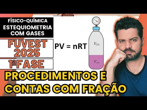 Thumbnail da aula: ✏️FUVEST 2025 | Um artigo publicado em 2018, na Revista Brasileira de Ensino de Física, reporta um