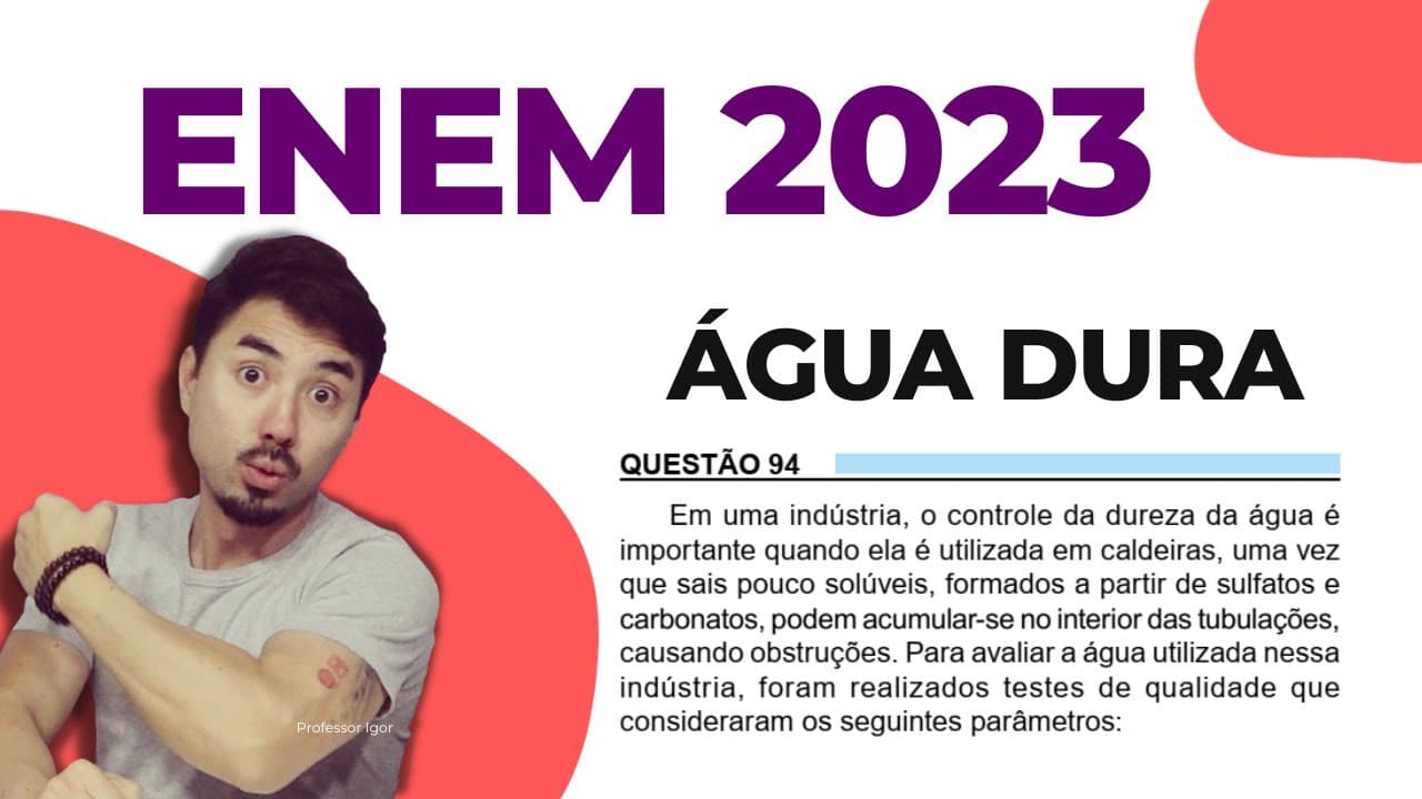 Thumbnail: Questão 94 | Enem 2023 | Caderno Azul - Química
