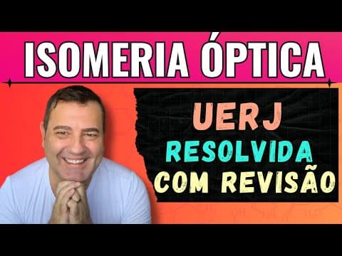 Thumbnail da aula: 💡  UERJ | O ácido cianúrico é um agente estabilizante do cloro usado como desinfetante