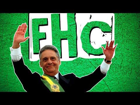 Thumbnail da aula: O 1º MANDATO DE FHC: DAS PRIVATIZAÇÕES, AO MST E A REELEIÇÃO.