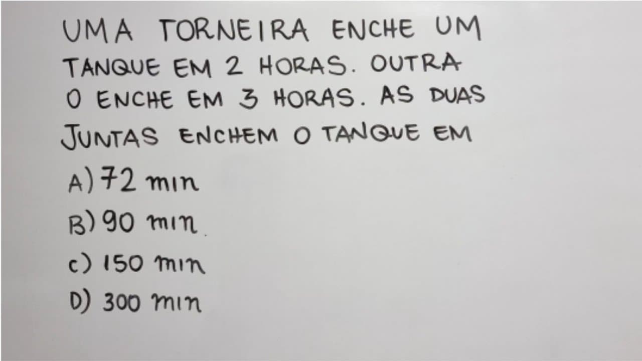 Thumbnail: Problema Clássico das Torneiras - Aprenda de uma vez!