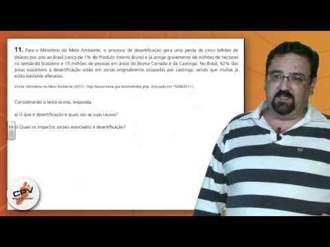 Thumbnail da aula: Geografia - Unicamp 2012 - 2ª fase
