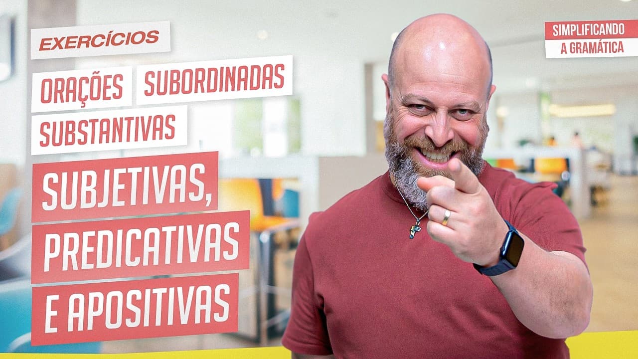 Thumbnail: Exercícios SUBSTANTIVAS | Português Concurso Passo a Passo