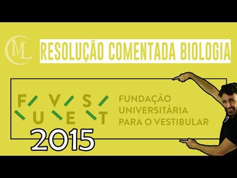 Thumbnail da aula: FUVEST 2015 - CORREÇÃO DA PROVA DE BIOLOGIA - Professor Marcio Léo.