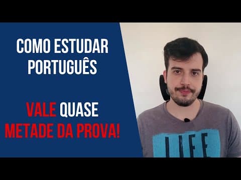 Thumbnail da aula: Como Gabaritar Português na FUVEST