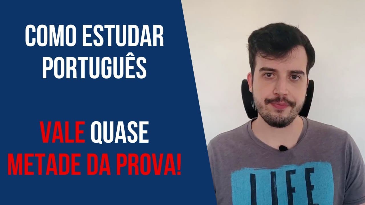 Thumbnail: Como Gabaritar Português na FUVEST