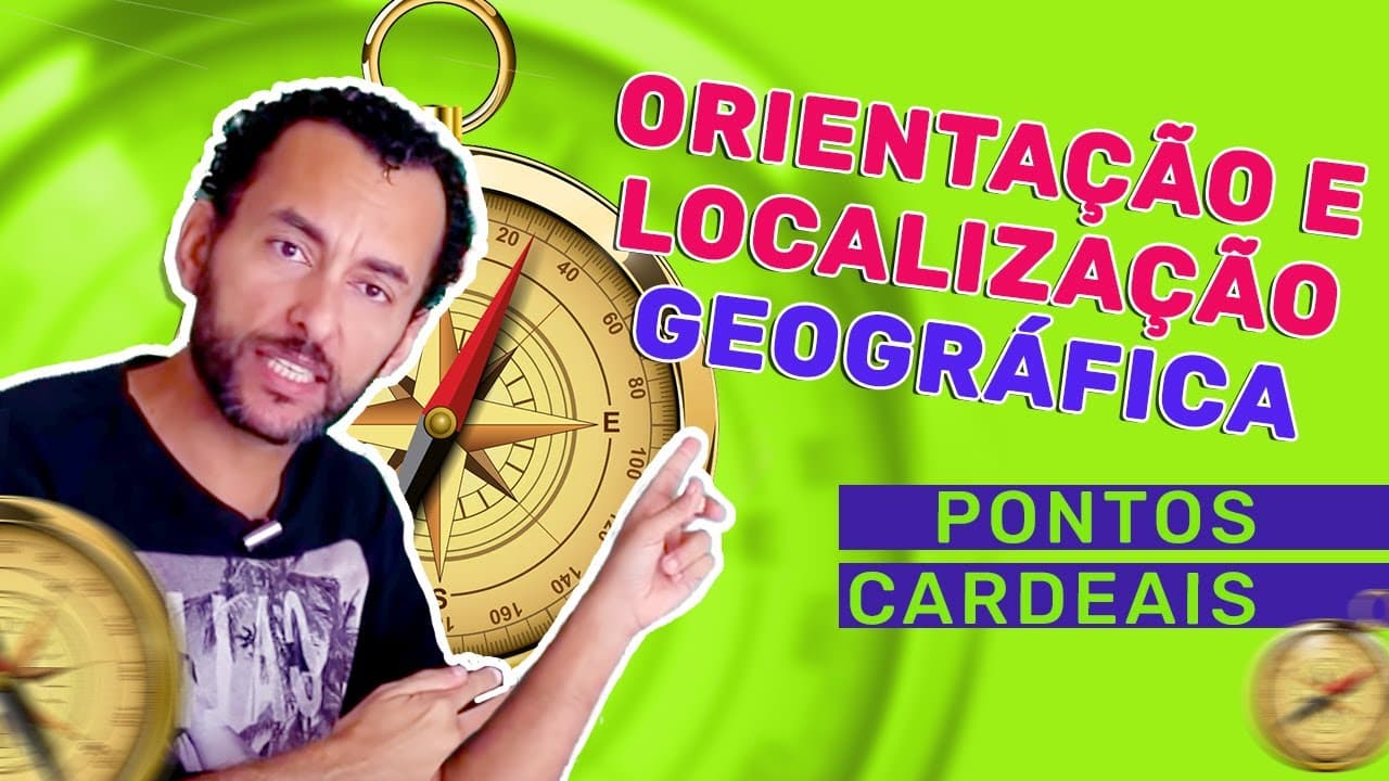 Thumbnail: Tudo sobre ORIENTAÇÃO e LOCALIZAÇÃO geográfica! | #JeanGrafia