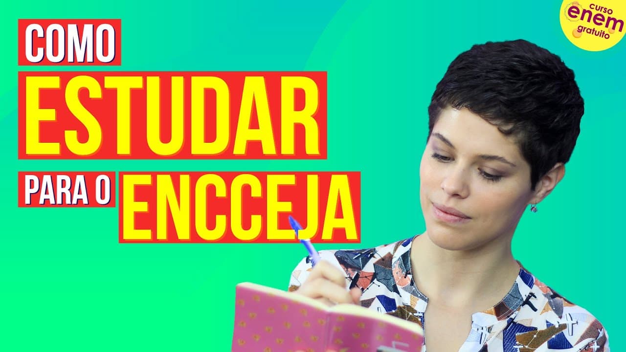 Thumbnail: COMO ESTUDAR PARA O ENCCEJA