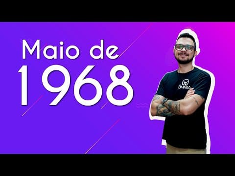 Thumbnail da aula: Maio de 1968 - Brasil Escola