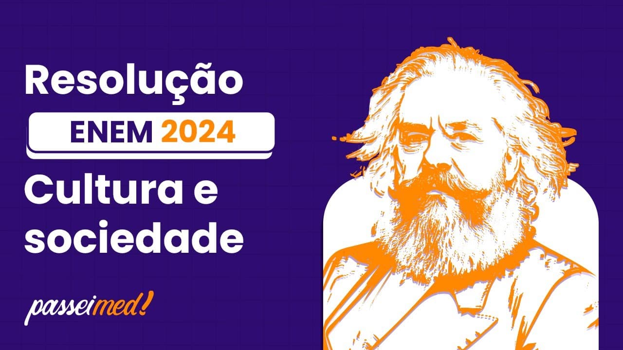 Thumbnail: ENEM 2024 - CULTURA E SOCIEDADE | As novelas brasileiras foram as primeiras a aparecer na TV...