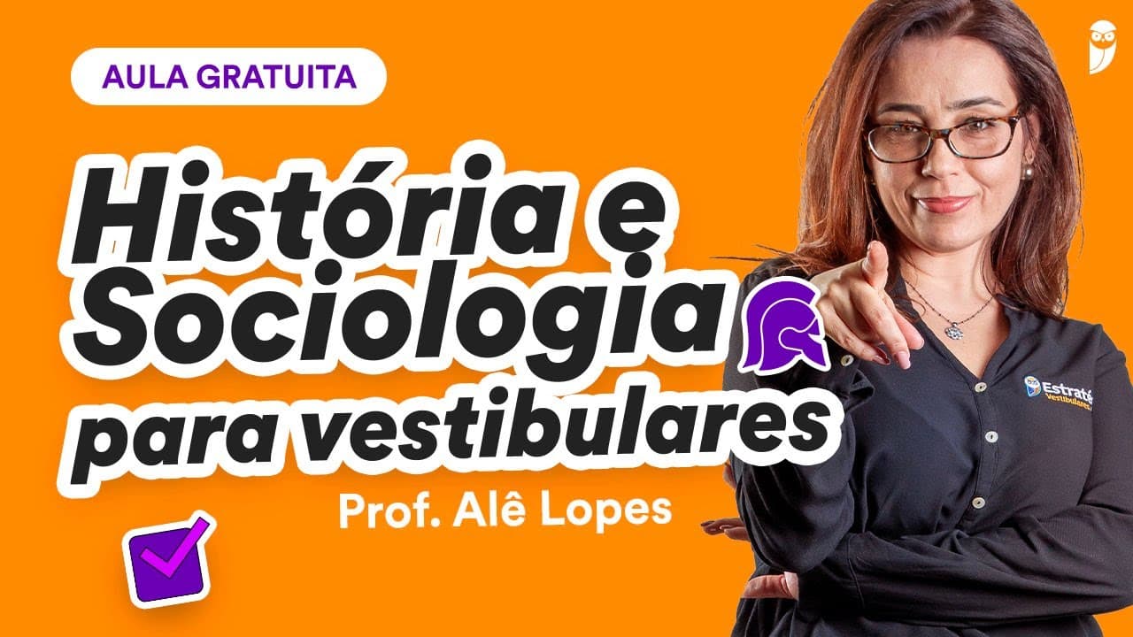 Thumbnail: Revisão de Sociologia - O que mais cai no ENEM - Prof. Ale Lopes