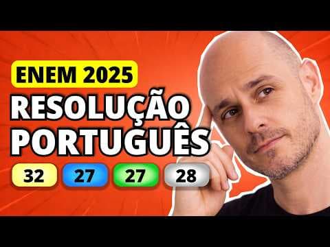 Thumbnail da aula: ENEM 2025 Linguagens – Questão 32 | A diferença entre briga e luta é a existência de juízes