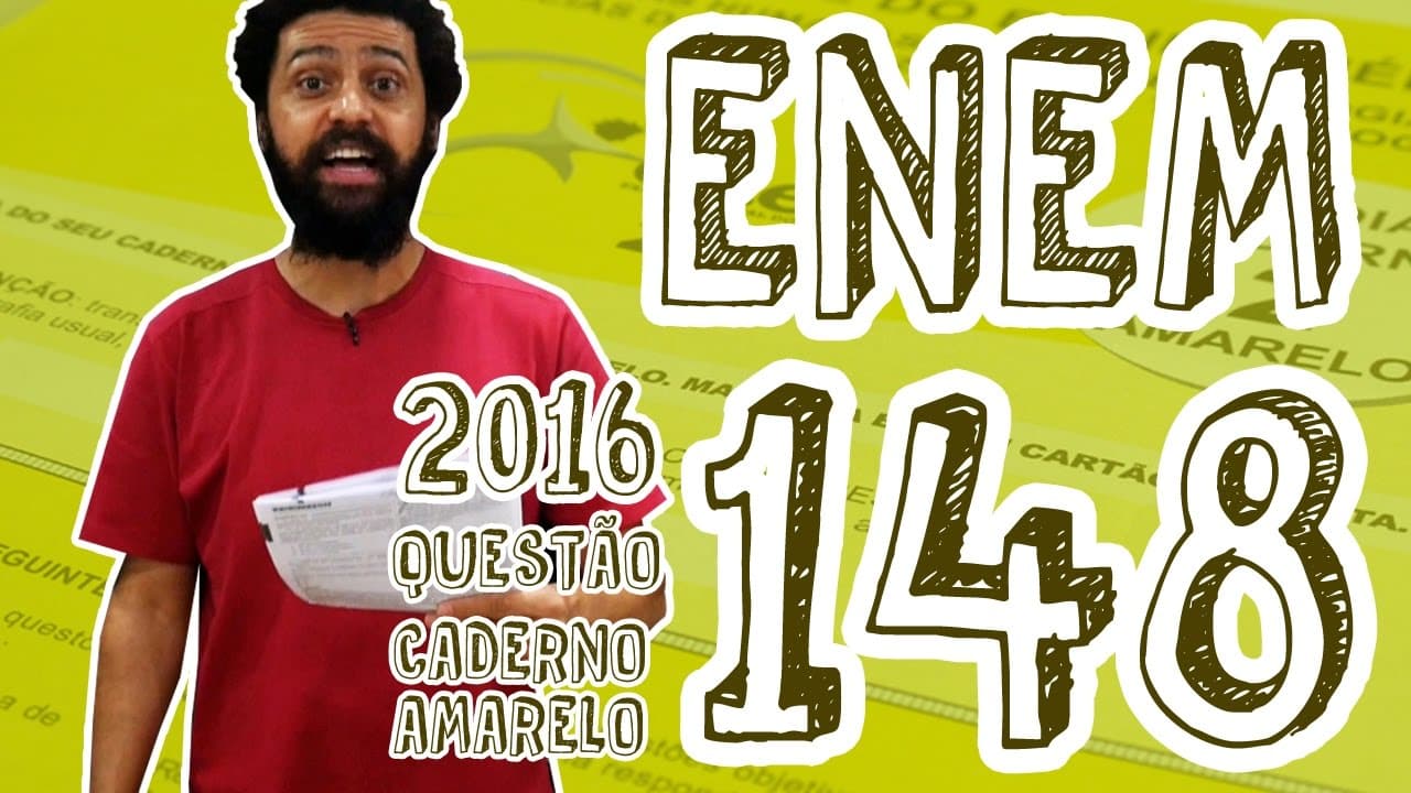 Thumbnail: ENEM - Questão 148 (Caderno Amarelo)