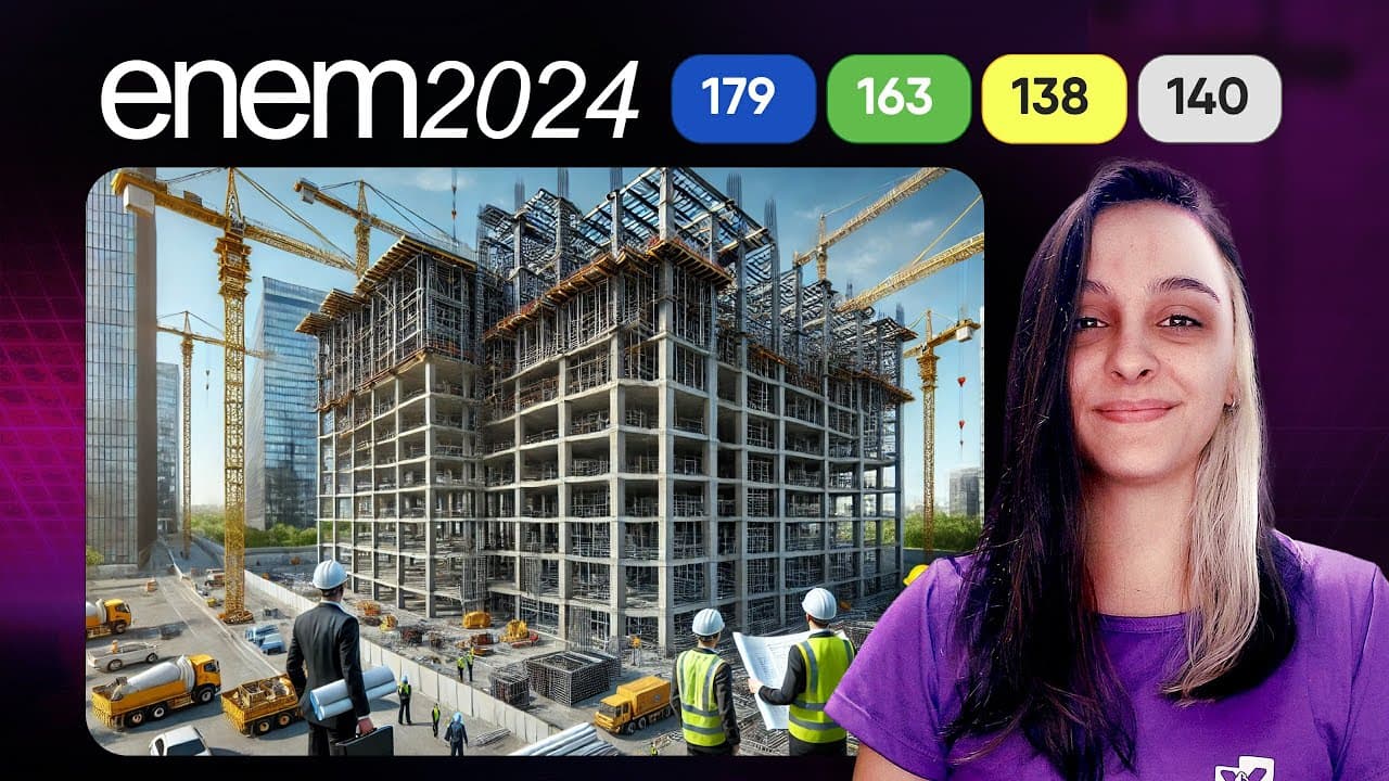 Thumbnail: Questão 179 - Caderno Azul | Porcentagem | MATEMÁTICA ENEM 2024
