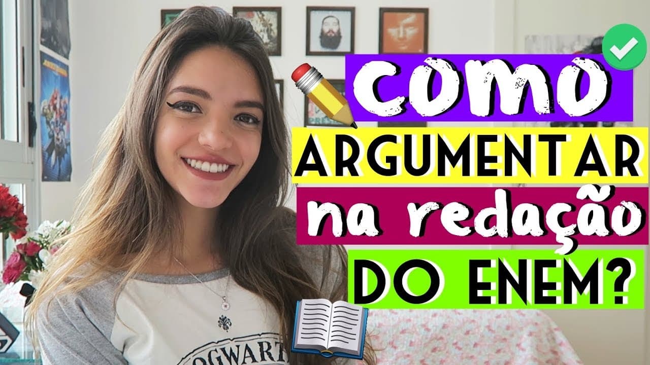 Thumbnail: ESTRATÉGIAS ARGUMENTATIVAS PARA A REDAÇÃO DO ENEM - Débora Aladim