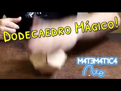 Thumbnail da aula: Dodecaedro Mágico / Magic Dodecahedron | Matemática Rio