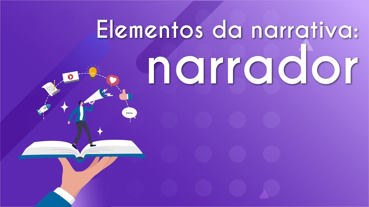Thumbnail: Elementos da narrativa: narrador - Brasil Escola