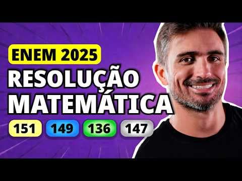 Thumbnail da aula: ENEM 2025 Matemática – Questão 151 | A cúpula pentagonal giralongada é um poliedro de Johnson