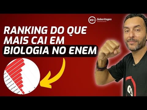 Thumbnail da aula: O QUE CAI DE BIOLOGIA NO ENEM | RANKING DOS ÚLTIMOS 10 ANOS |