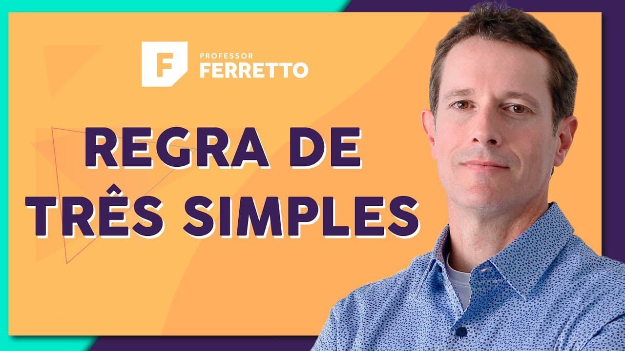 Thumbnail: REGRA DE TRÊS SIMPLES: Grandezas Proporcionais | Matemática Básica - Aula 26
