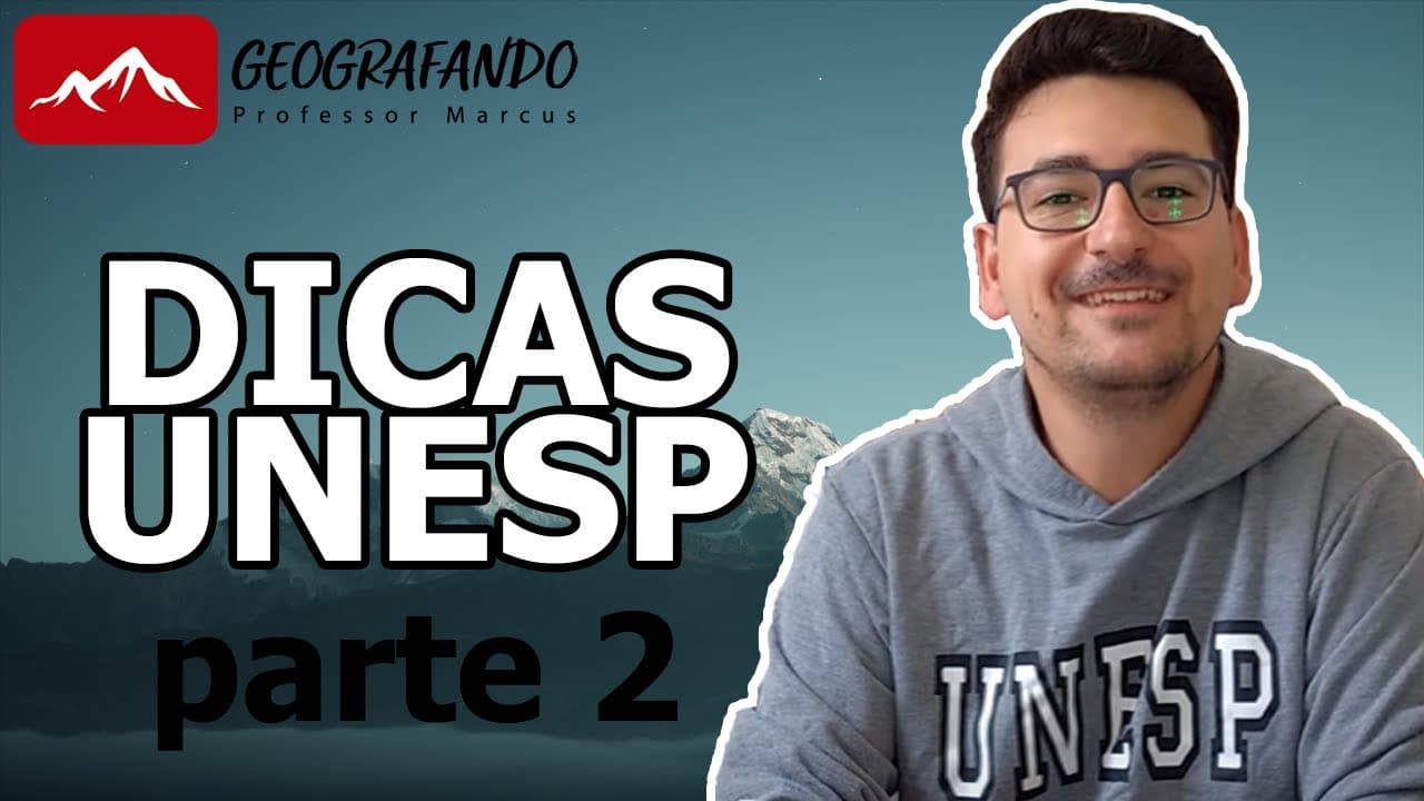 Thumbnail: UNESP - Dicas de Geografia [2/2]
