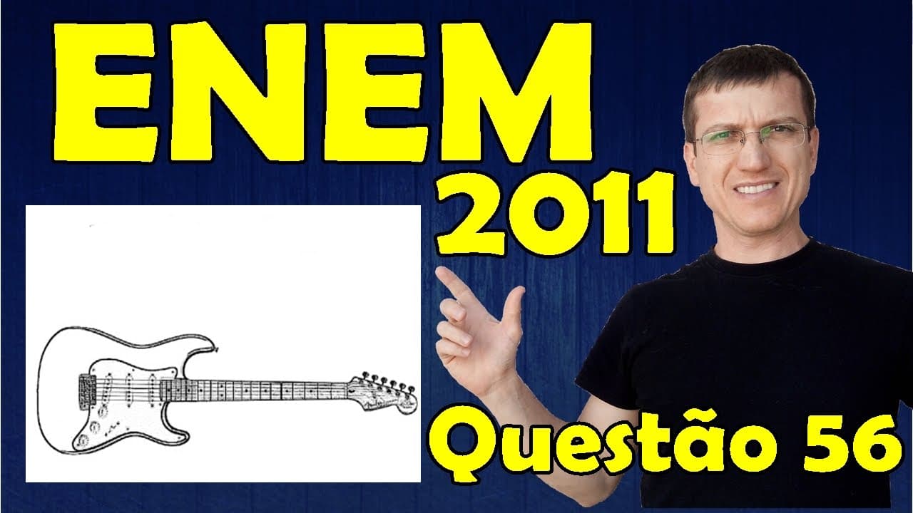 Thumbnail: 56 - ENEM 2011 - Física - Eletricidade - Questão 56 resolvida (Caderno Azul) - Prof. Marcelo Boaro