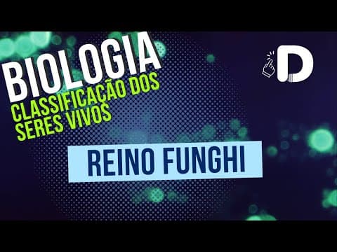 Thumbnail da aula: Reino Funghi  - Classificação dos Seres Vivos - Biologia - Preparatório Enem