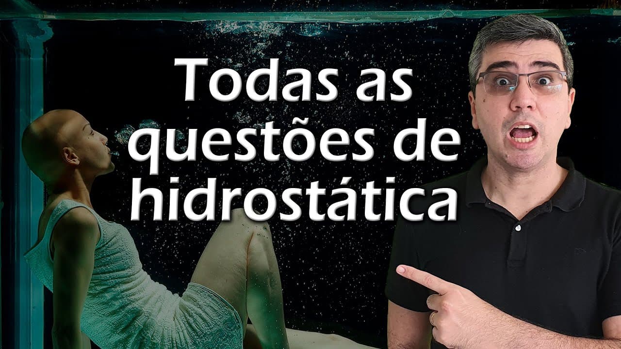 Thumbnail: Vestibular UECE 2ª fase: tudo de Hidrostática em 5 anos