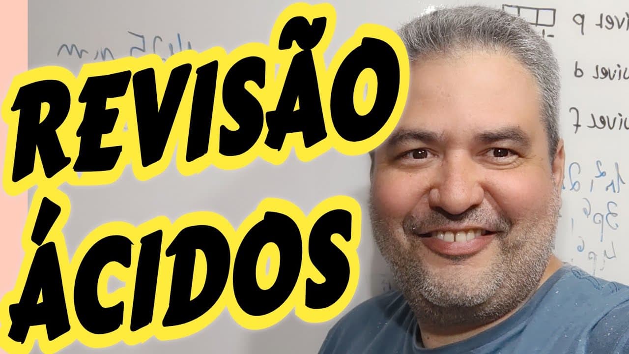 Thumbnail: REVISÃO ÁCIDOS