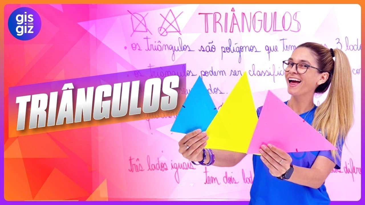 Thumbnail: TRIÂNGULO EQUILÁTERO, ISÓSCELES E ESCALENO. ❌NUNCA MAIS CONFUNDA ❌