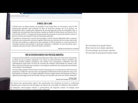 Thumbnail da aula: UERJ 2020 Geografia 2EQ Questão 48 Bônus: Conservacionismo x Preservacionismo