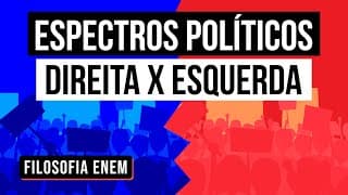 ESPECTROS POLÍTICOS: direita x esquerda | Sociologia para o Enem | Fábio Luís Pereira
