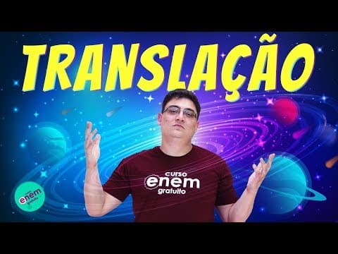 Thumbnail da aula: MOVIMENTO DE TRANSLAÇÃO | Resumo de Geografia para o Enem