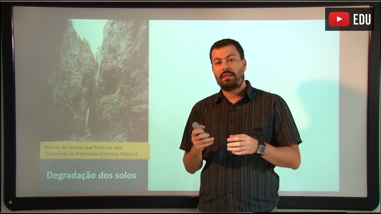 Thumbnail: Videoaulas Poliedro | Enem | Degradação dos solos
