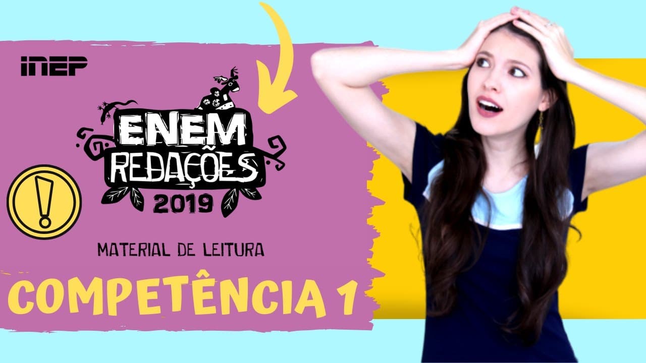 Thumbnail: MANUAL DOS CORRETORES DE REDAÇÃO DO ENEM - INEP - Como tirar 200 pontos na competência 1