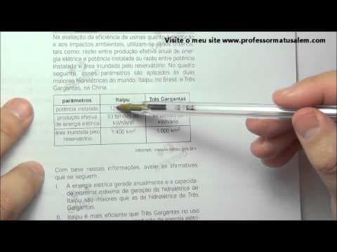 Thumbnail da aula: ENEM 2006 - questão 51