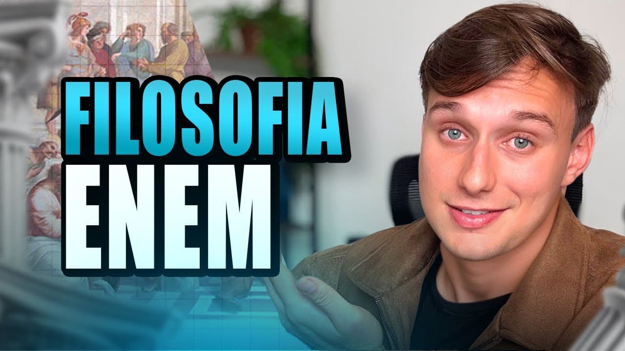Thumbnail: 🔥 TUDO sobre SÓCRATES, PLATÃO e ARISTÓTELES para o ENEM (FILÓSOFOS QUE MAIS CAEM)