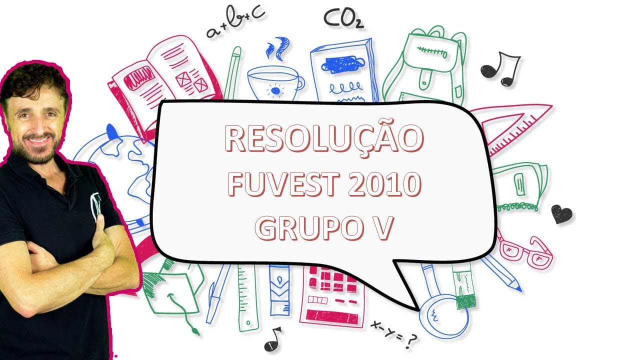 Thumbnail: FUVEST 2010 - CORREÇÃO DA PROVA DE BIOLOGIA - Professor Marcio Léo.