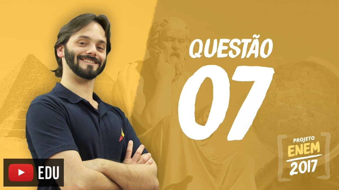 Thumbnail: Enem 2016 - Ciências Humanas | Questão 07 (Caderno Branco)